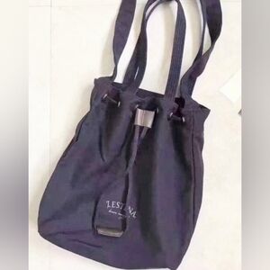 Authentic J.Estina Savvy Helio Korean Navy Tote Shoulder Bag K Drama fashion